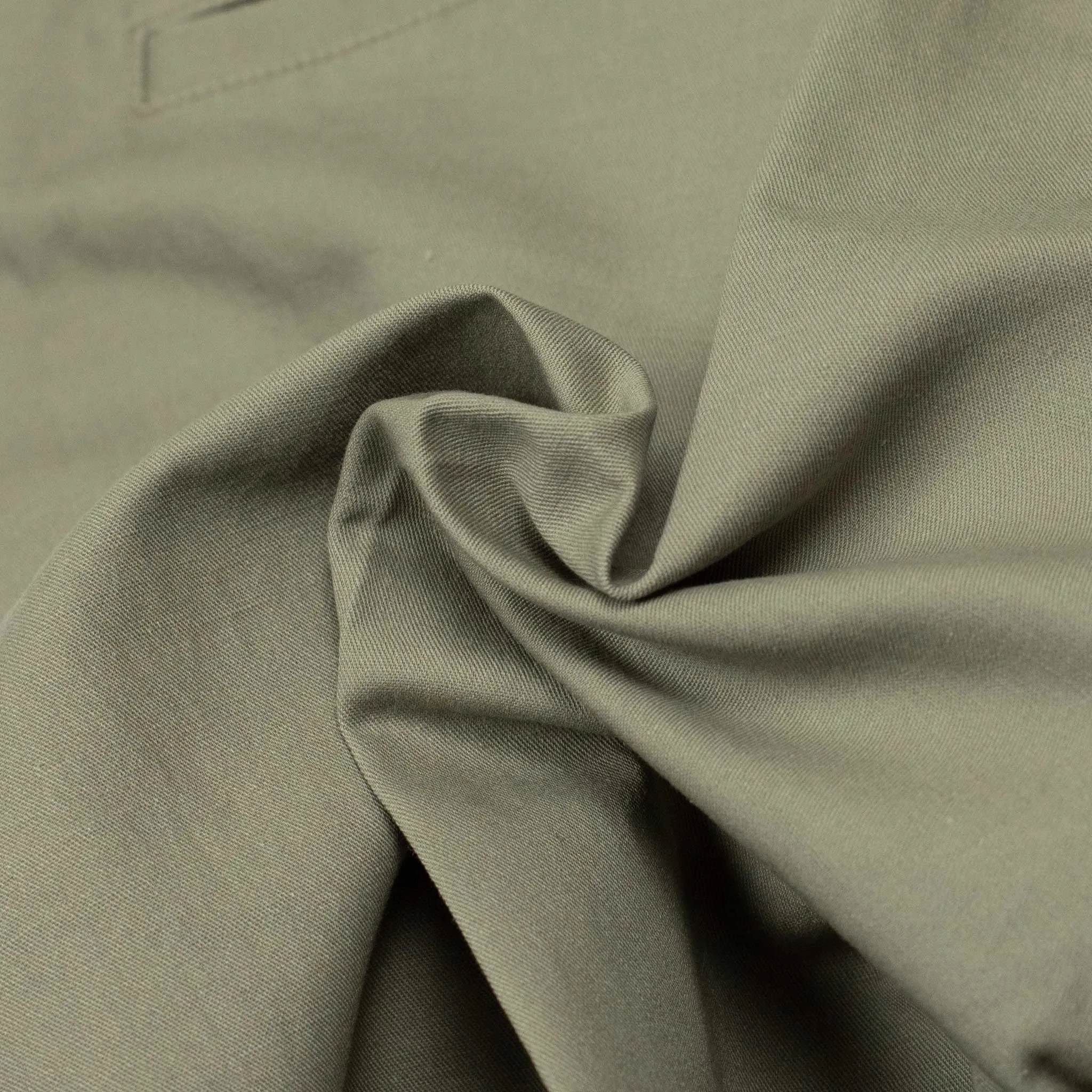 AAntioco pleated trousers in mushroom linen and cotton