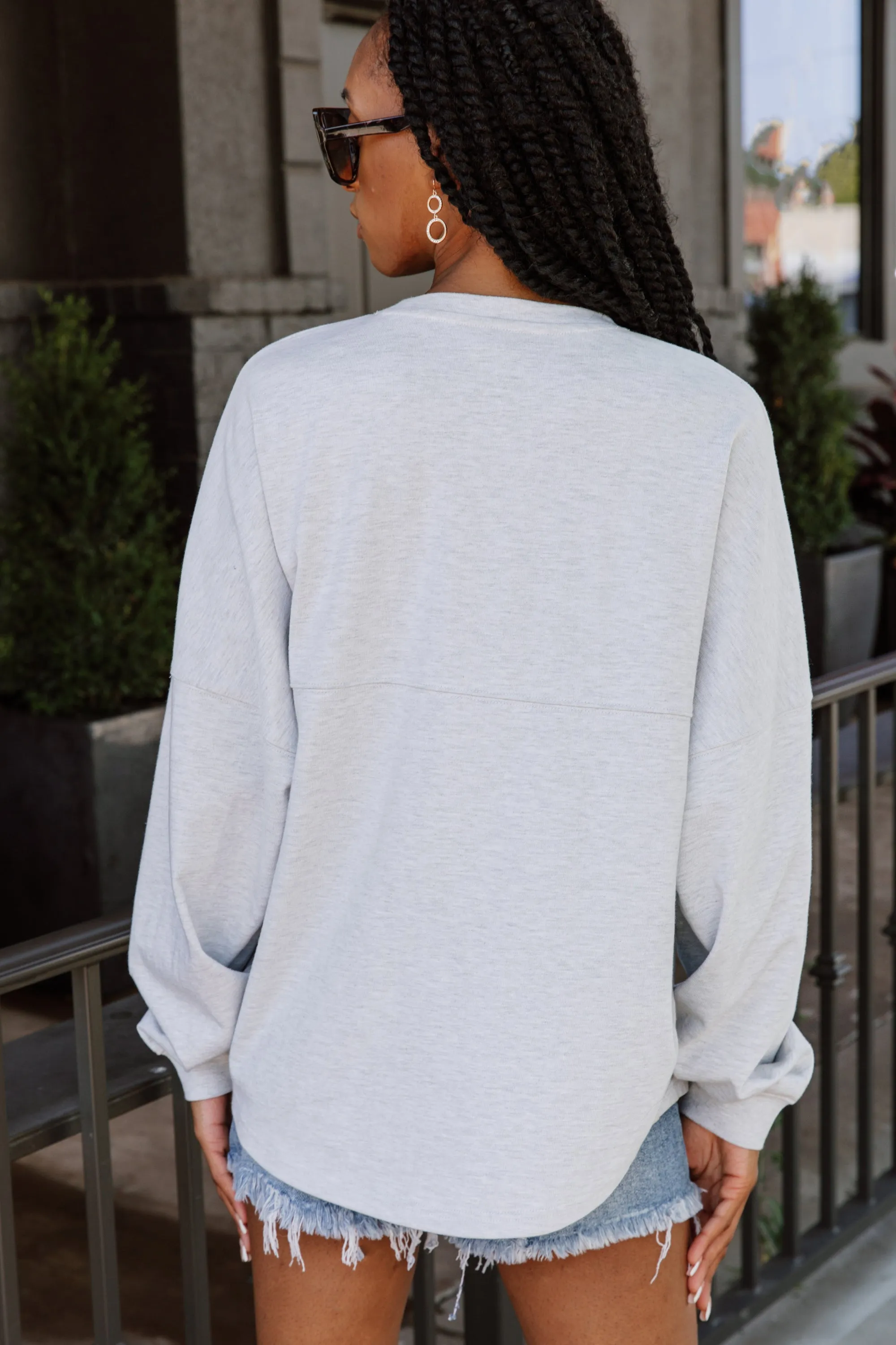 ALABAMA CRIMSON TIDE BIG GOALS DROP SHOULDER LONG SLEEVE TEE
