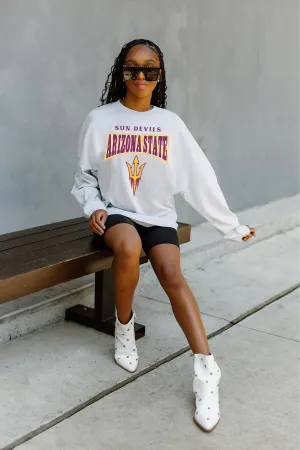 ARIZONA STATE SUN DEVILS FIGHTING SPIRIT DROP SHOULDER LONG SLEEVE PULLOVER