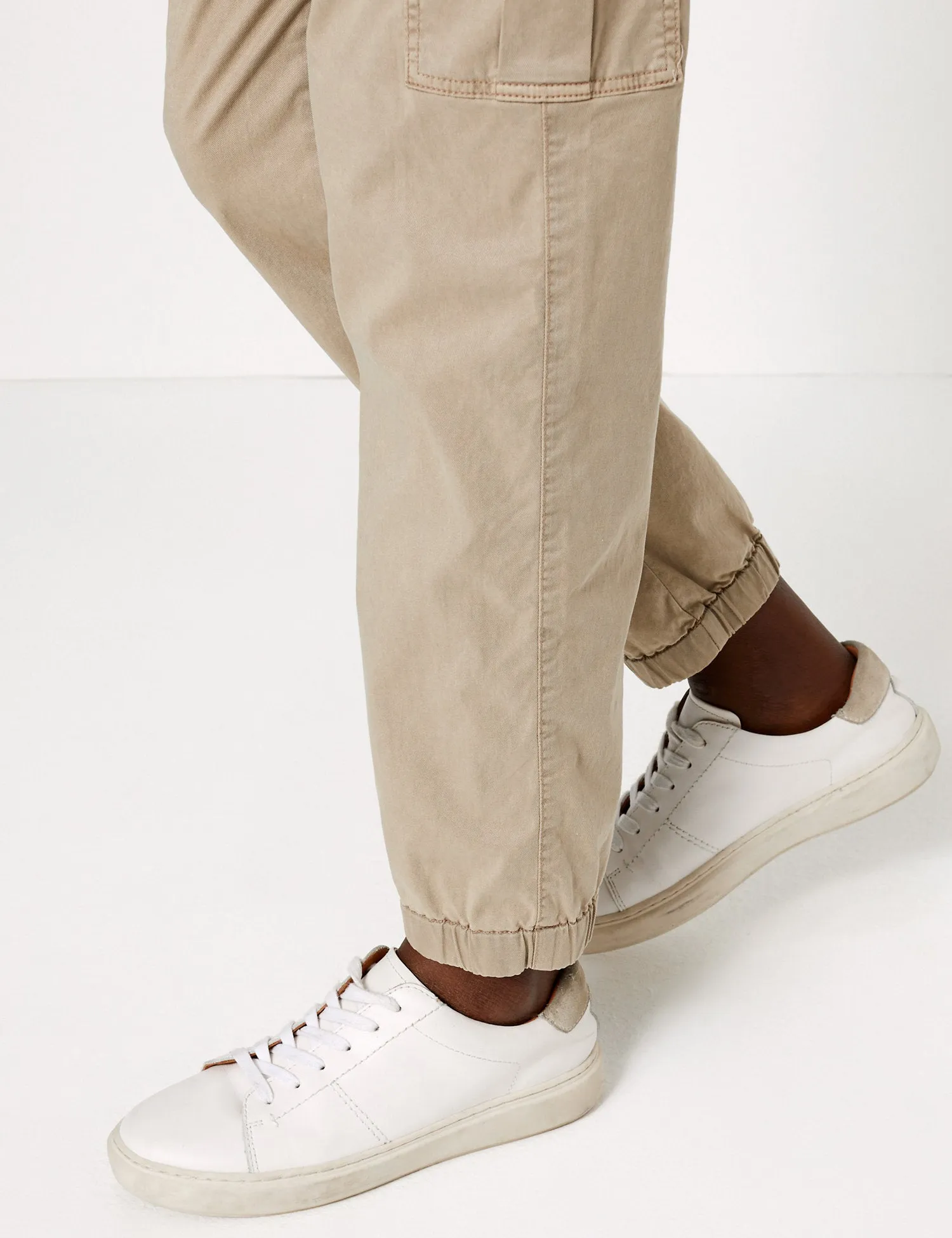 Cargo Utility Tapered Ankle Grazer Trousers