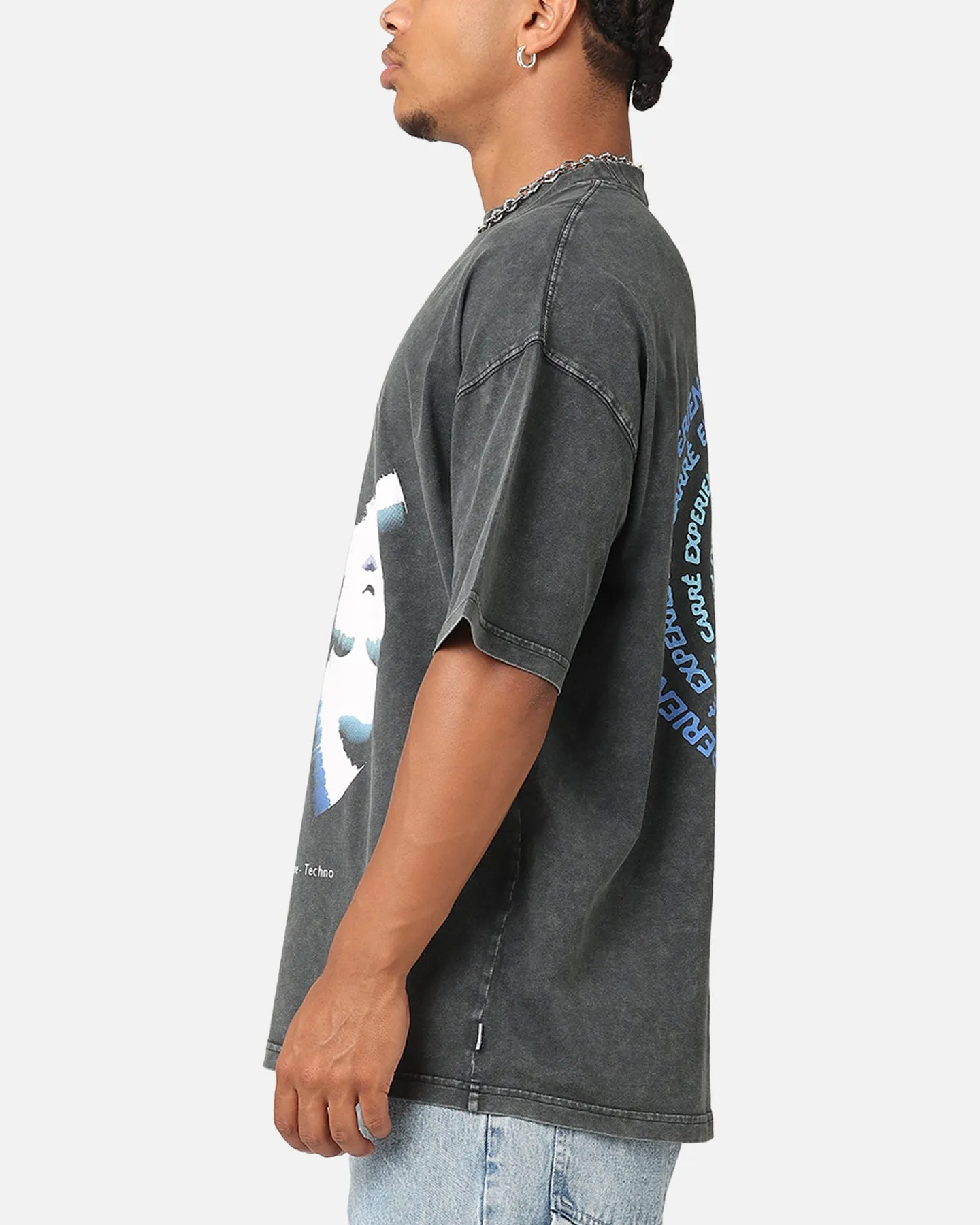 Carre Experience 93' T-Shirt Washed Black