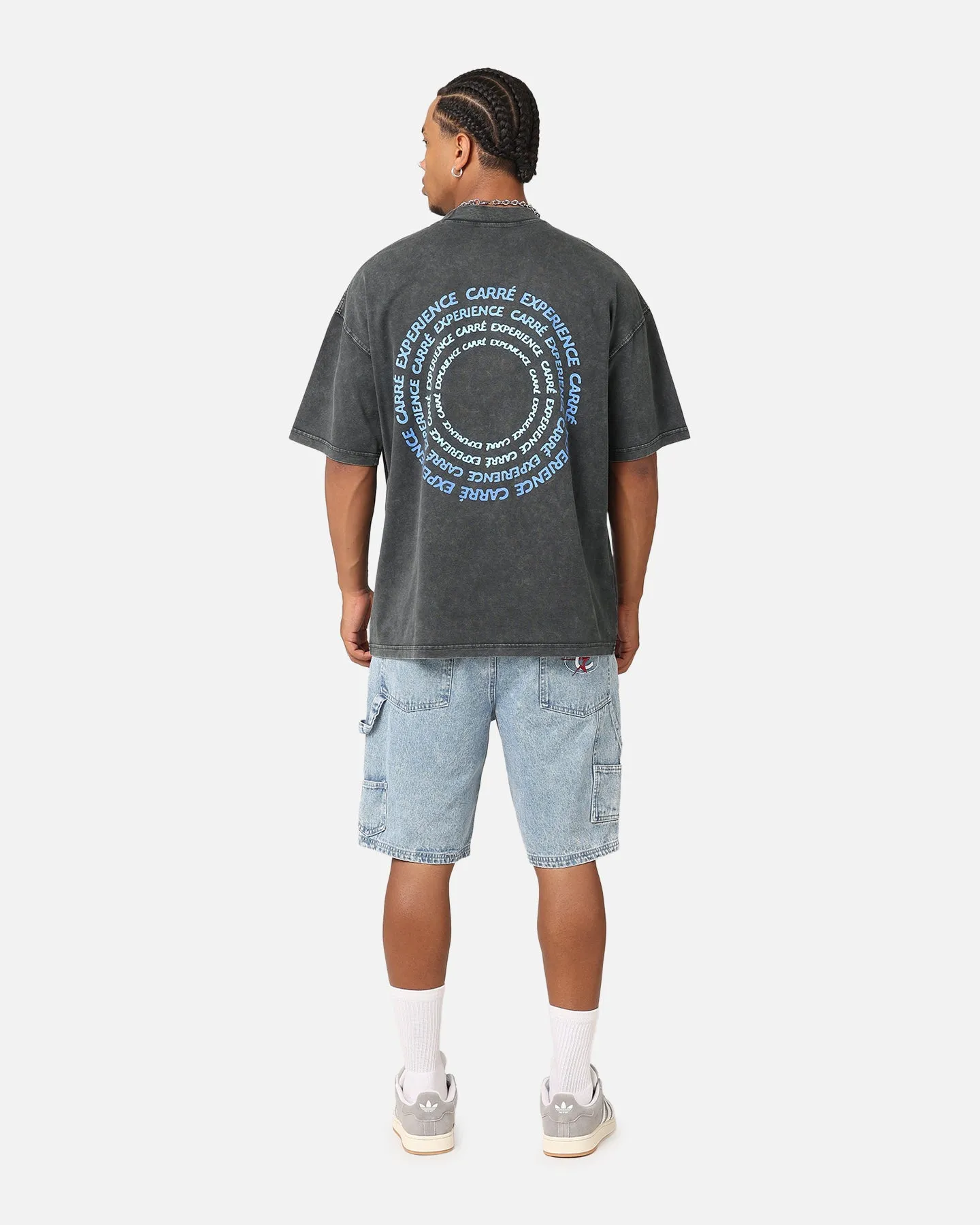 Carre Experience 93' T-Shirt Washed Black