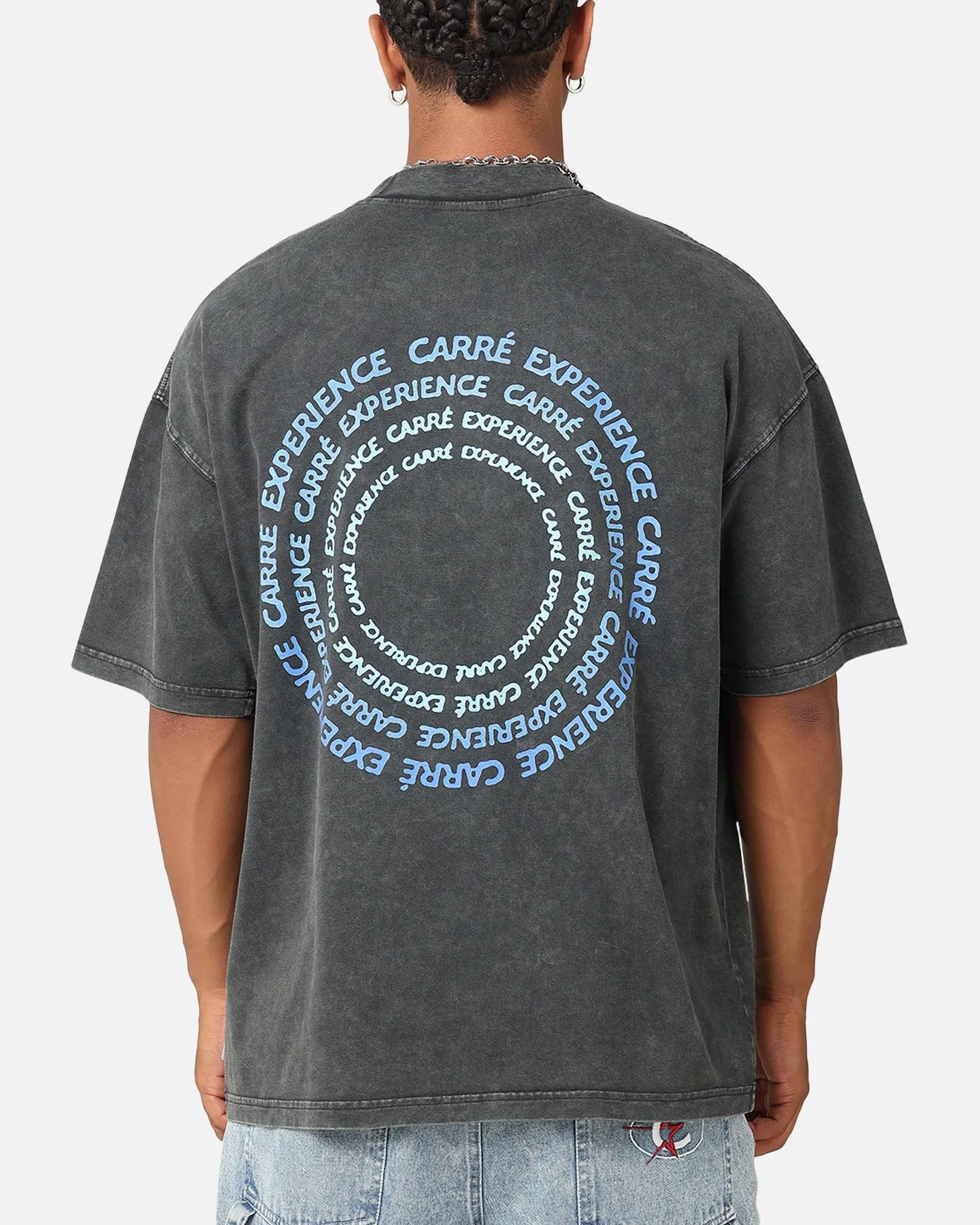 Carre Experience 93' T-Shirt Washed Black