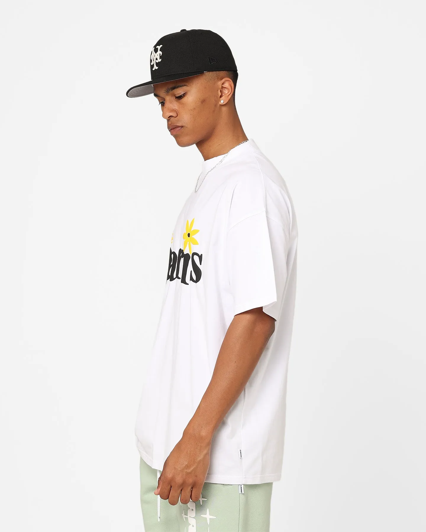 Carre Petal Oversized T-Shirt White