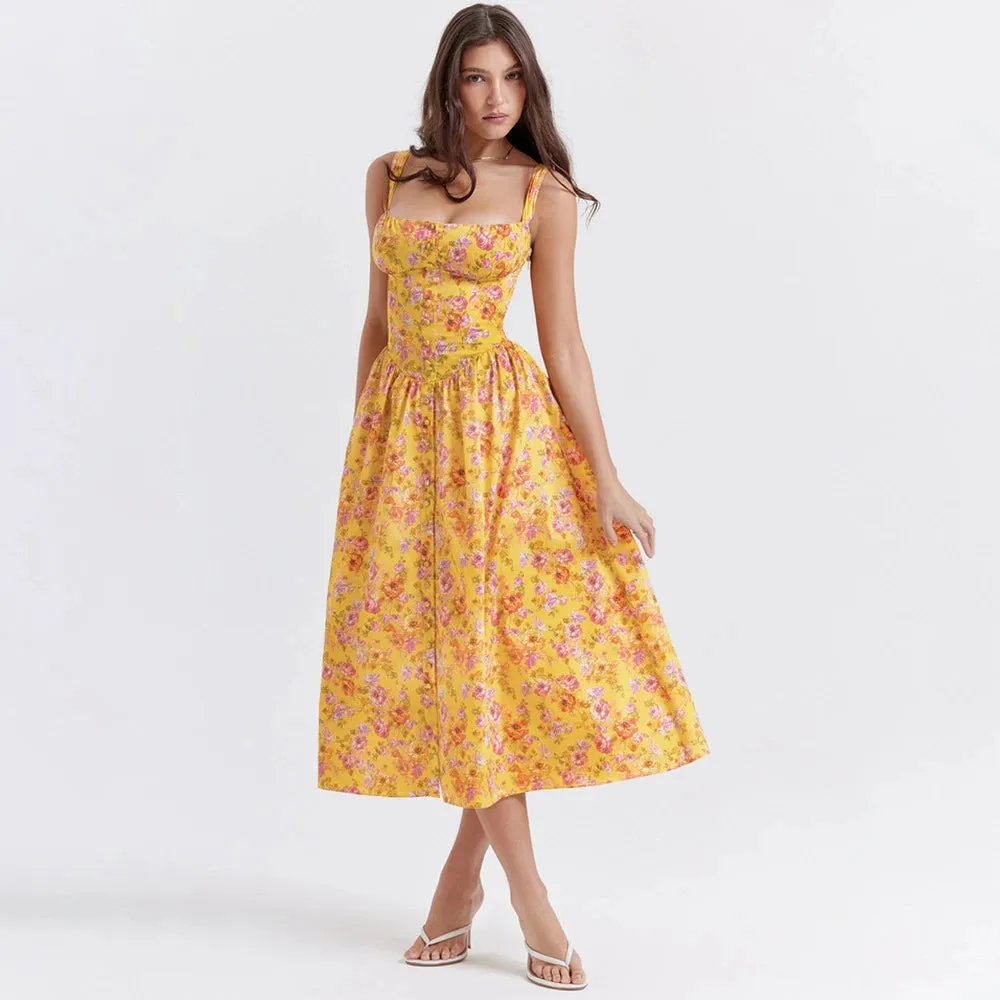 Cherish The Moment Floral Print Dress