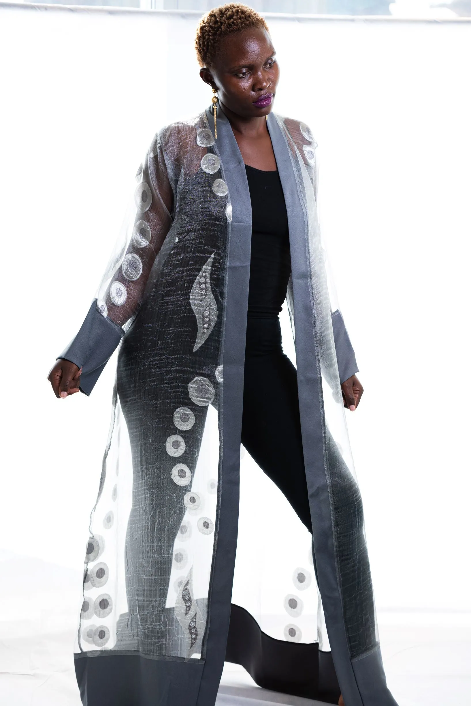 Cora Sheer Kimono robe