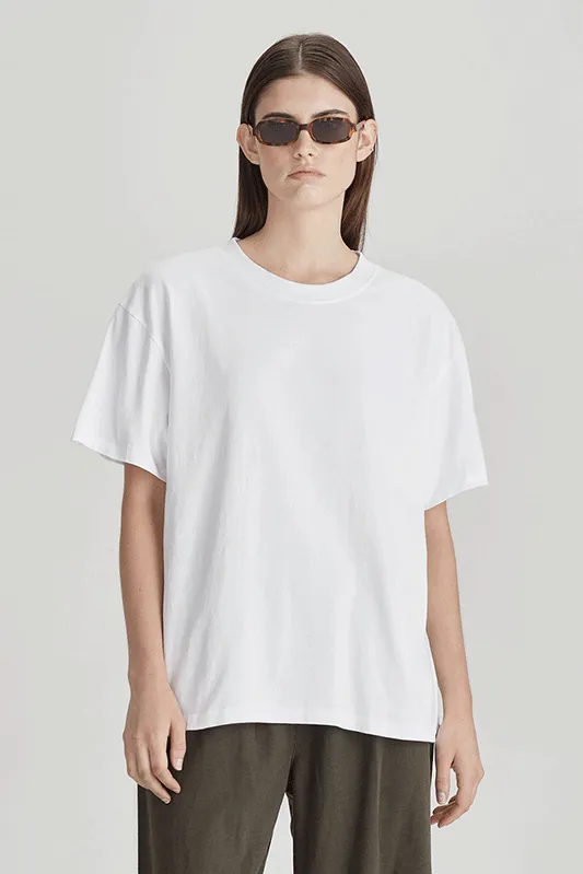 Cotton Boy Tee - White