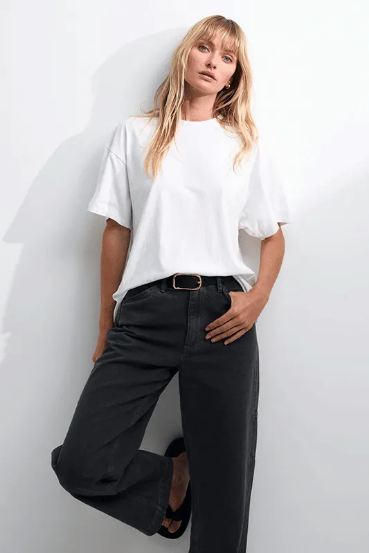 Cotton Boy Tee - White