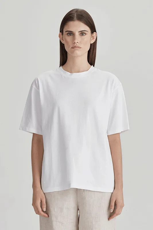 Cotton Boy Tee - White