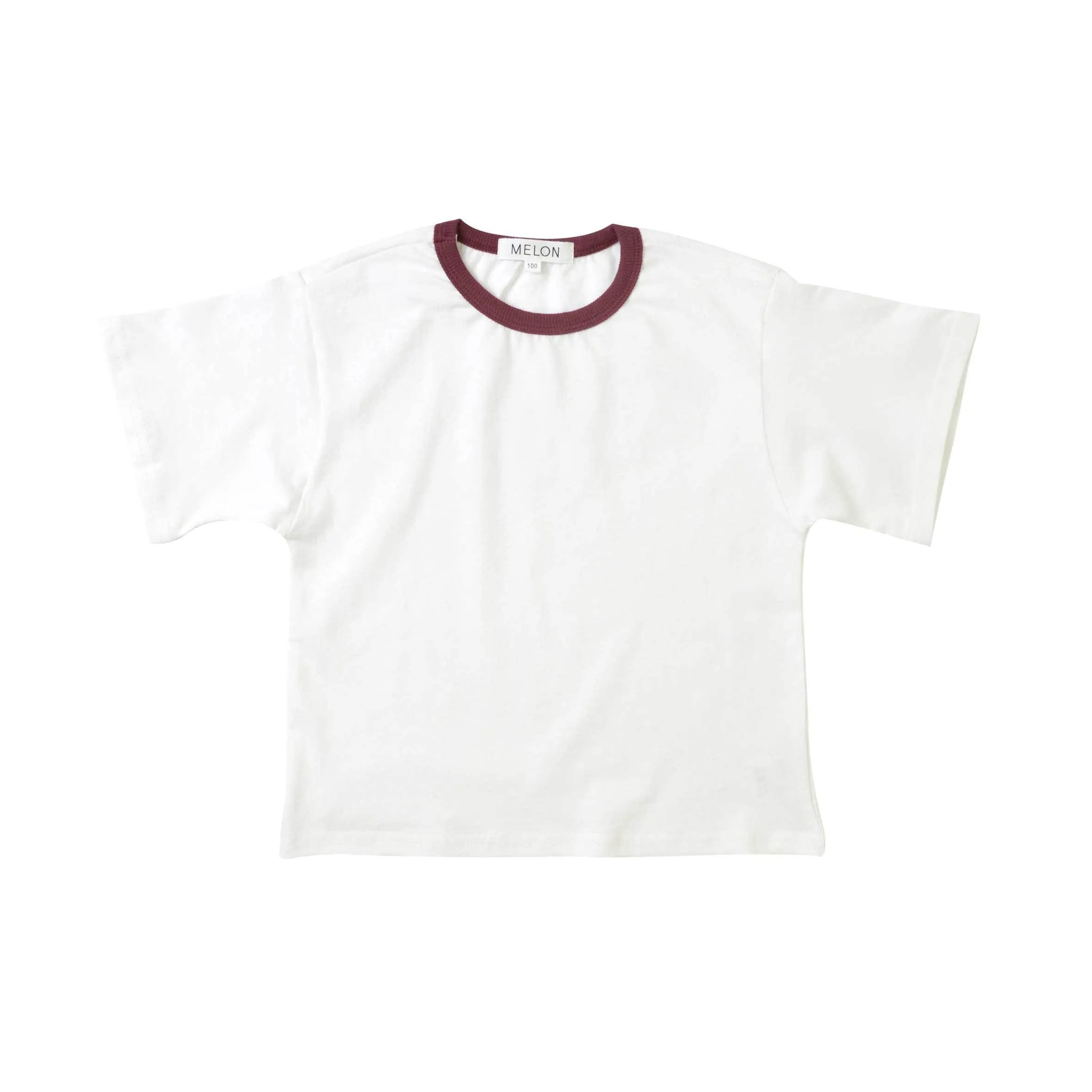Cotton Top, Daisy with Currant Neckline