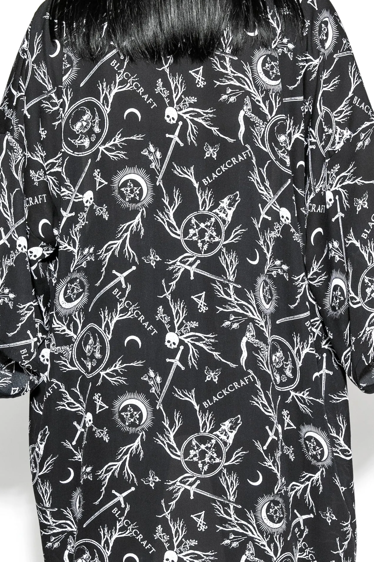 Demons Long Duster - Kimono