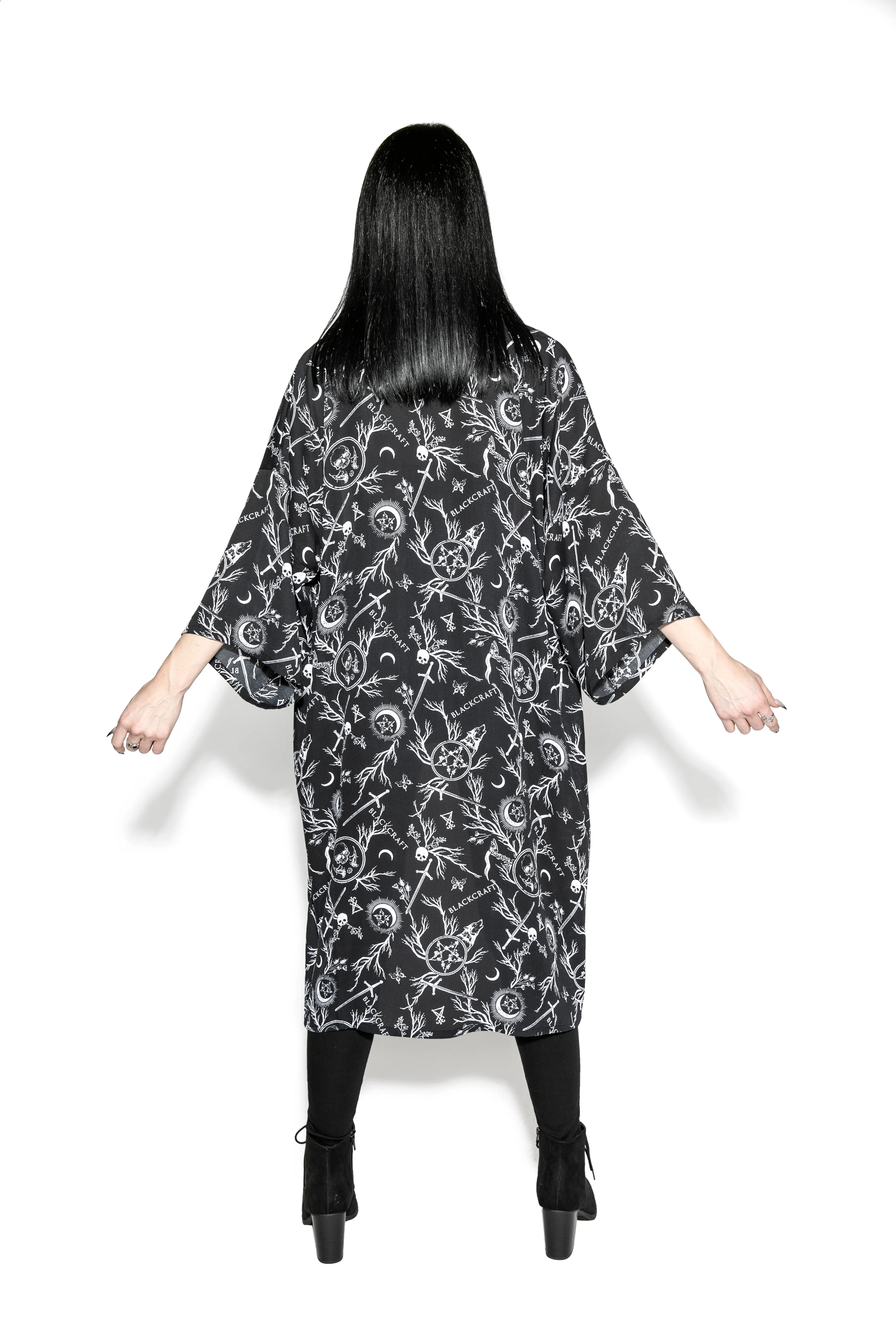 Demons Long Duster - Kimono