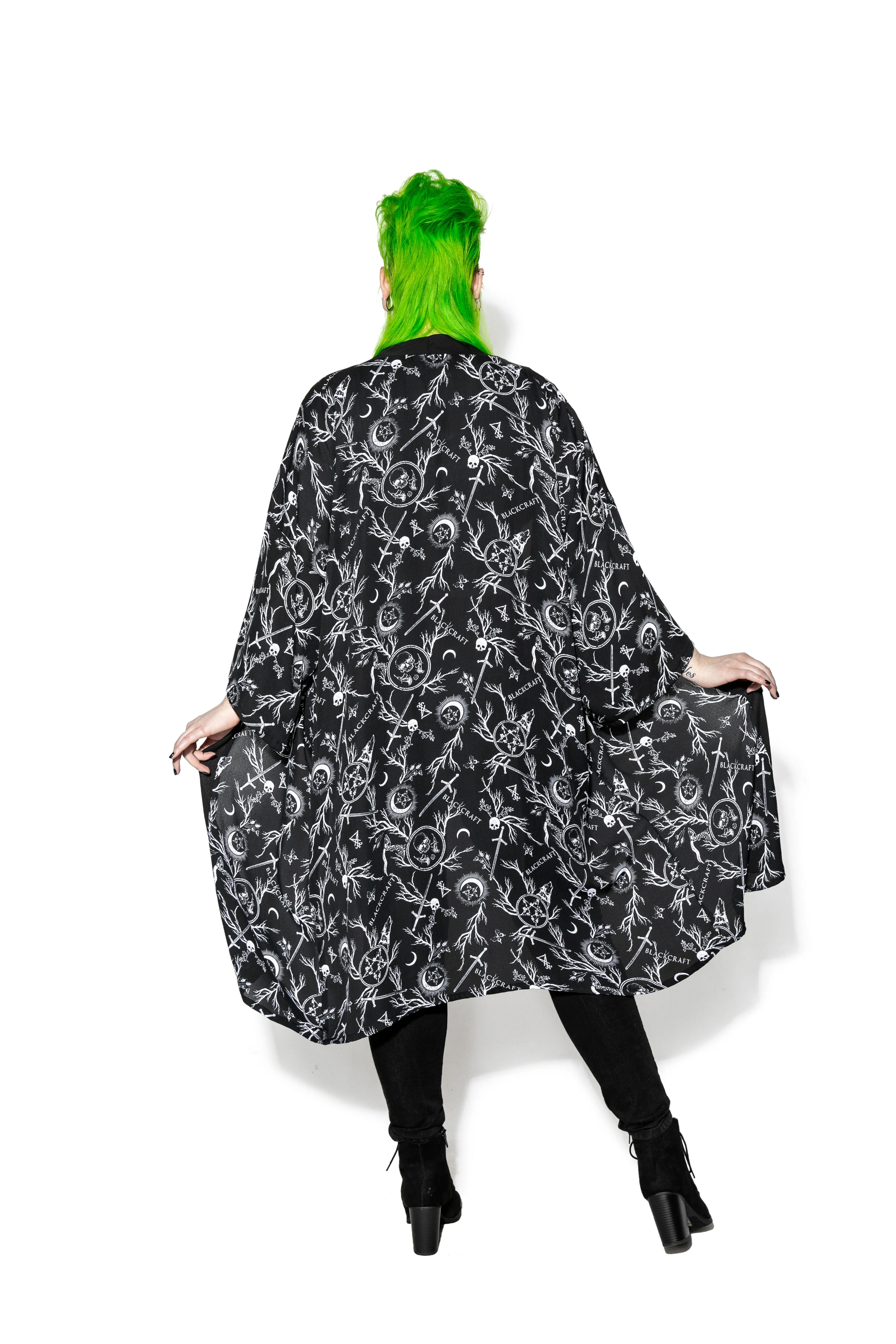 Demons Long Duster - Kimono
