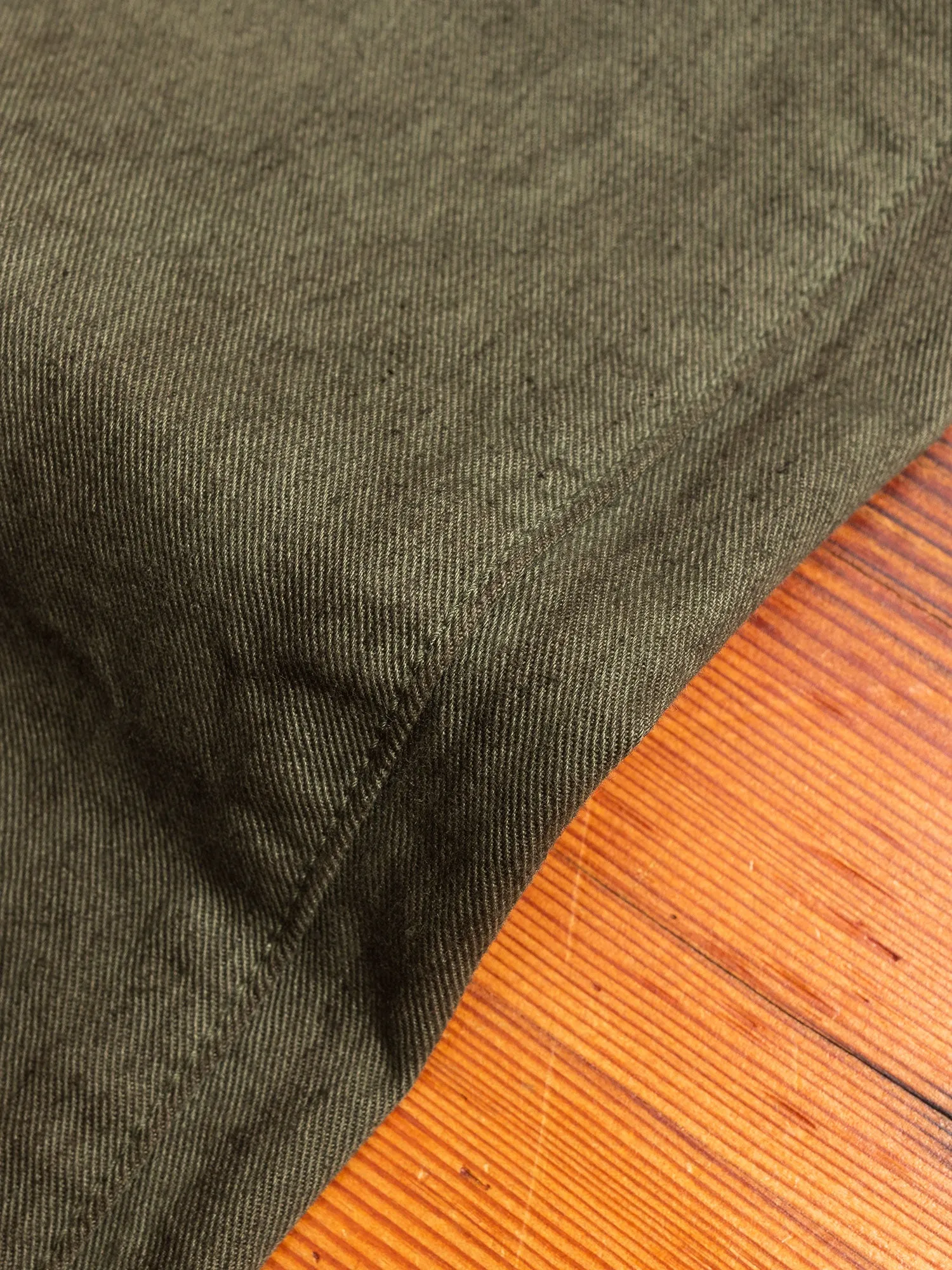 Garment Dyed Tapered Pants in Khaki
