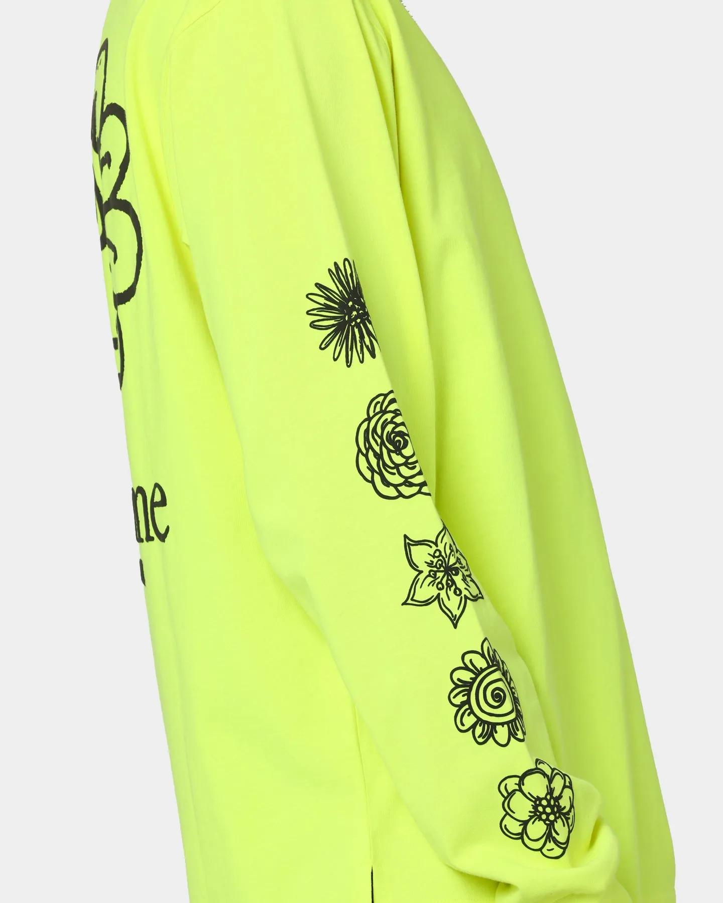 Grand Scheme Always Good Long Sleeve T-Shirt Fluro Yellow