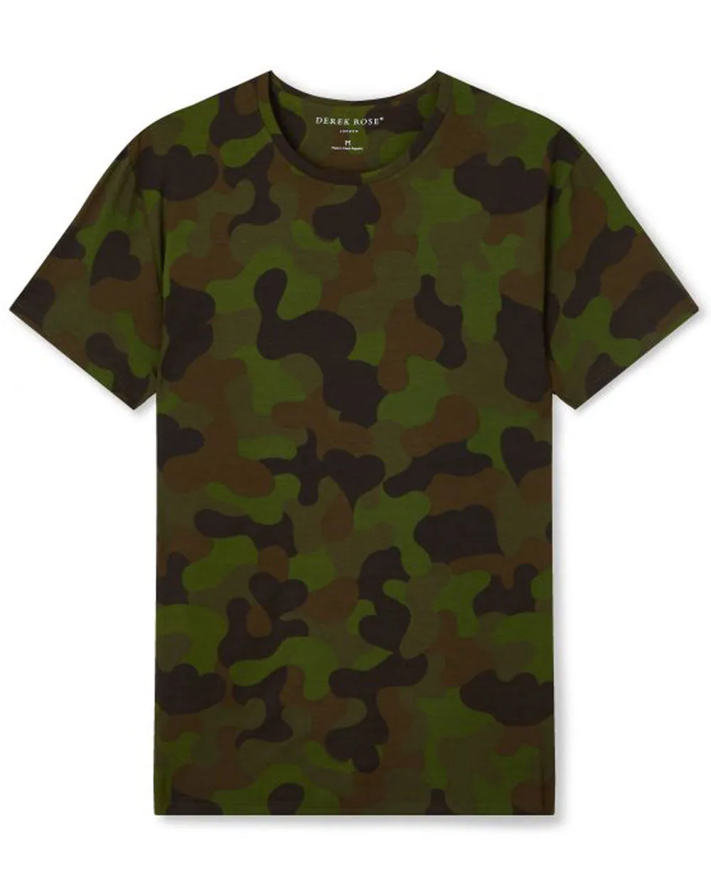 Green Camouflage Jersey Short Sleeve T-Shirt