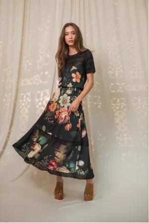 Jaqueline floral midi dress - Cecilia Prado