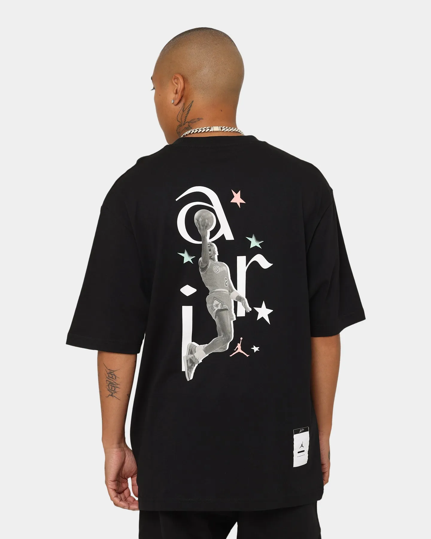 Jordan Sport DNA Statement 85 Short Sleeve Crew T-Shirt Black