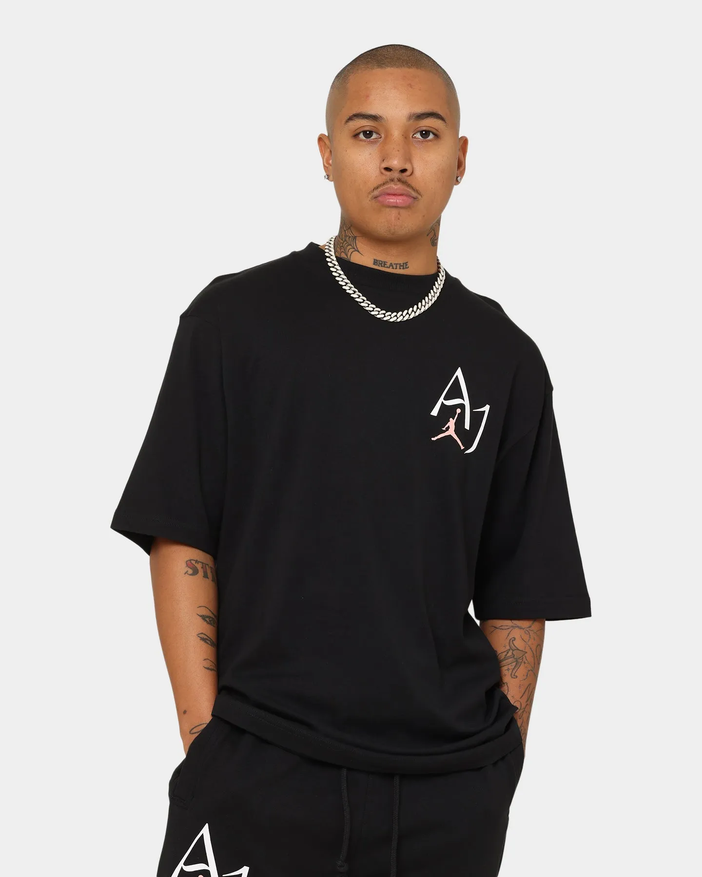 Jordan Sport DNA Statement 85 Short Sleeve Crew T-Shirt Black