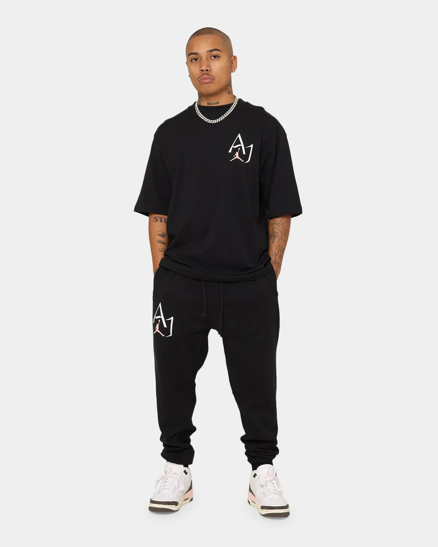 Jordan Sport DNA Statement 85 Short Sleeve Crew T-Shirt Black