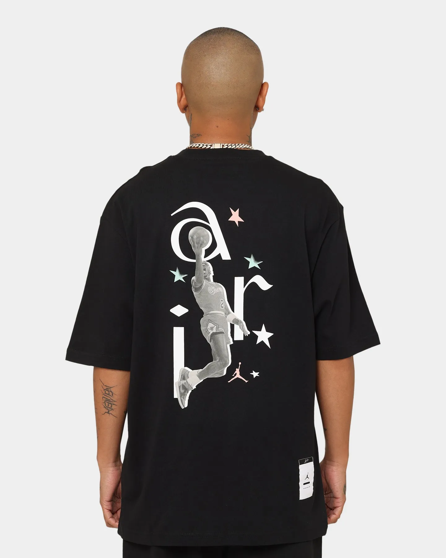 Jordan Sport DNA Statement 85 Short Sleeve Crew T-Shirt Black