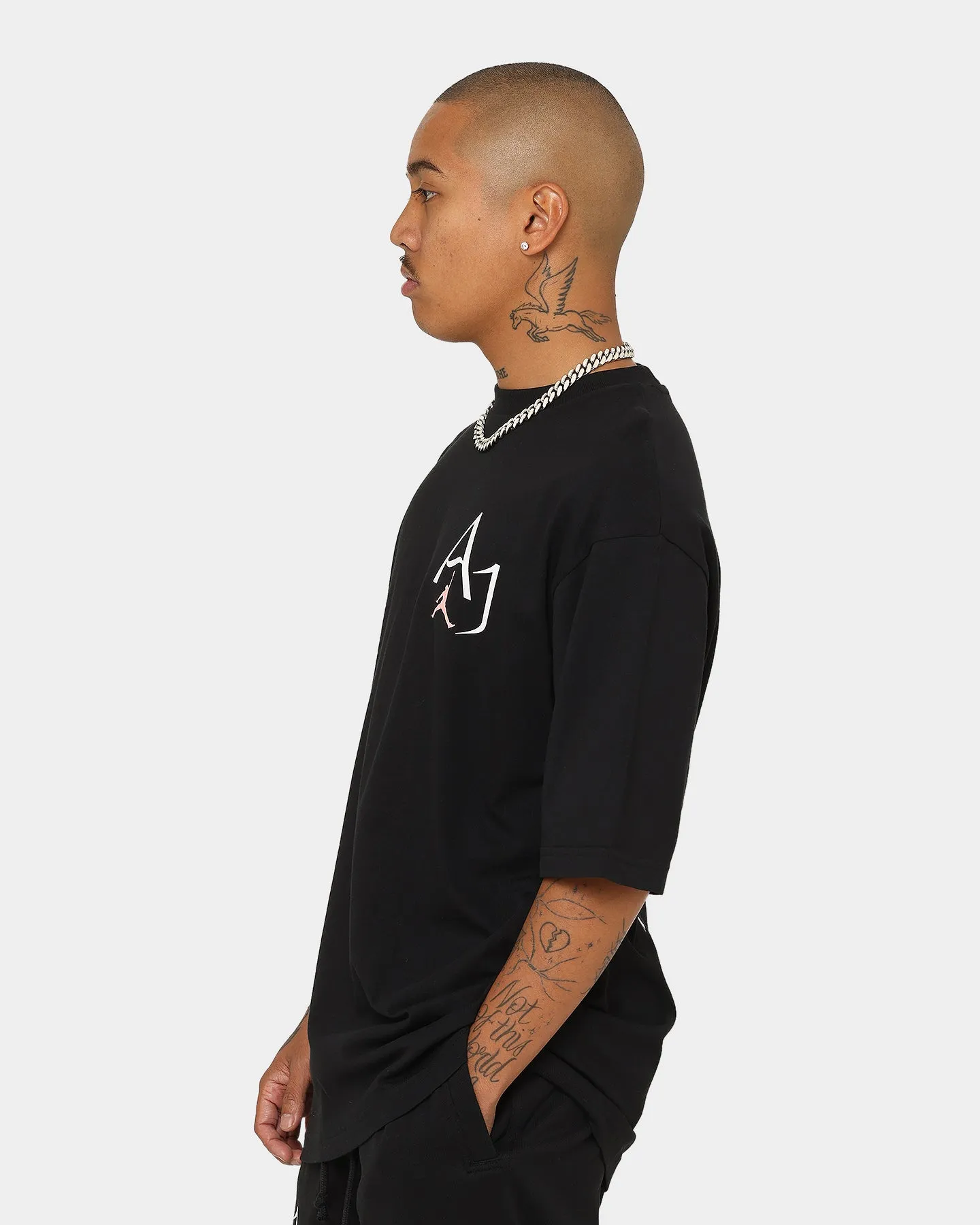 Jordan Sport DNA Statement 85 Short Sleeve Crew T-Shirt Black