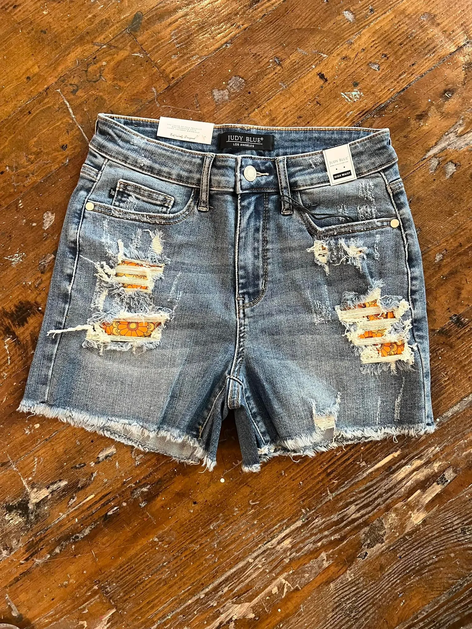 Judy Blue Orange Patch