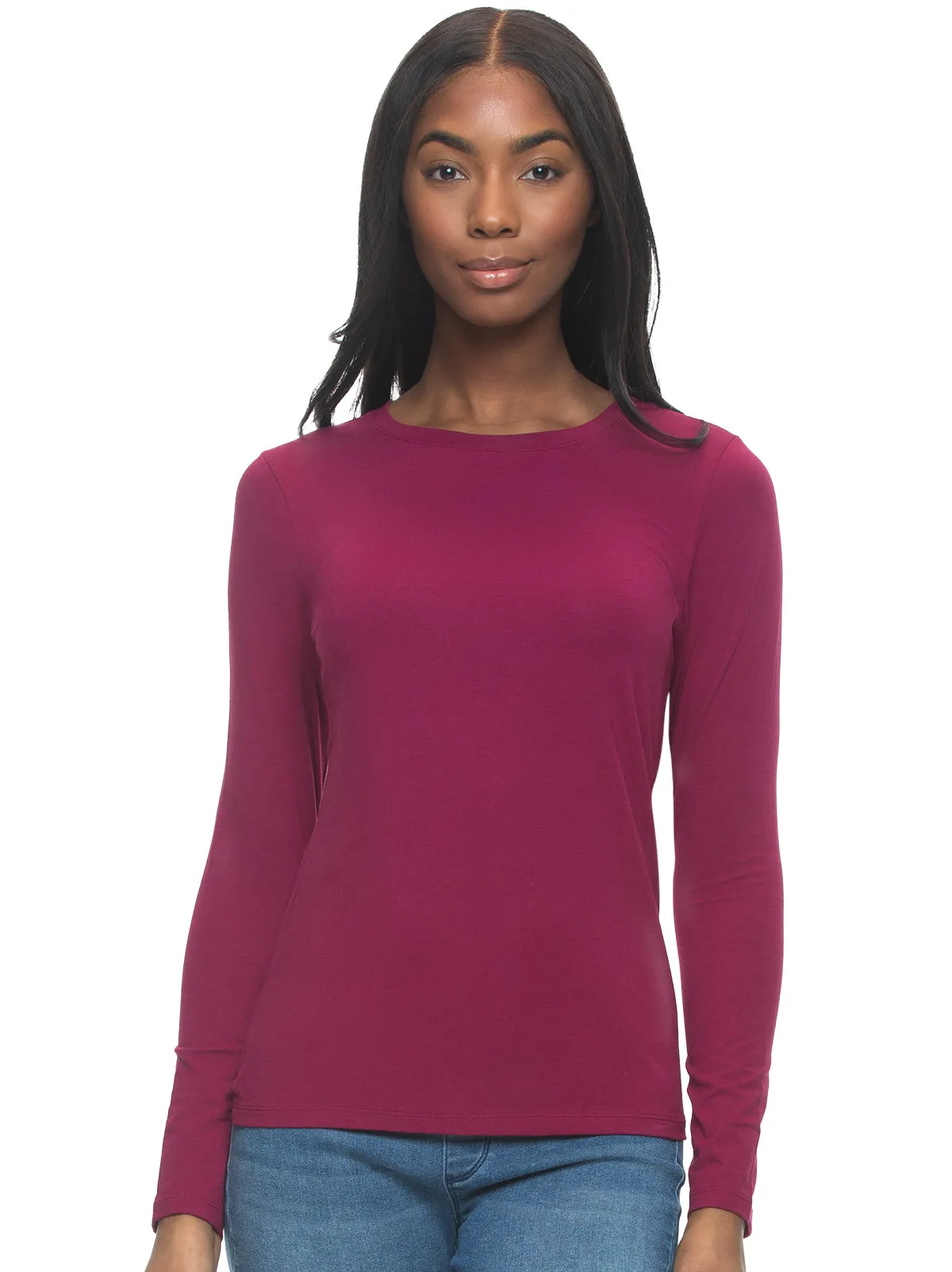 Key Item Long Sleeve Crew Neck Tee