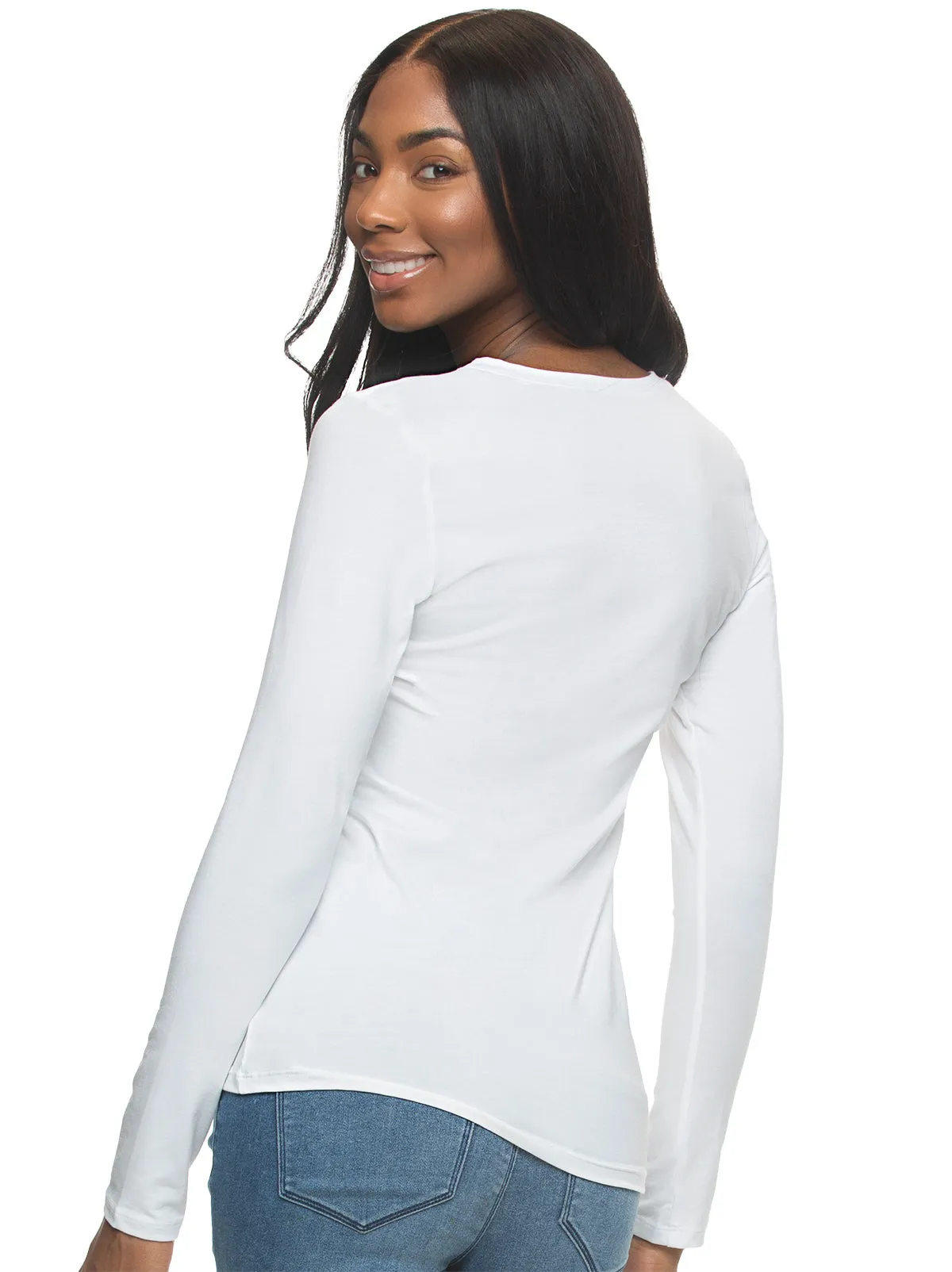 Key Item Long Sleeve Crew Neck Tee