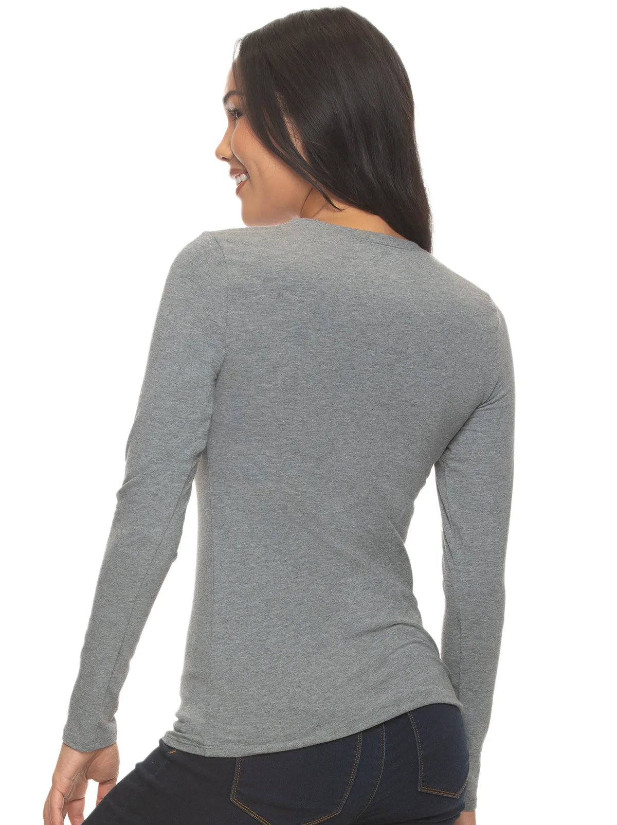 Key Item Long Sleeve Crew Neck Tee