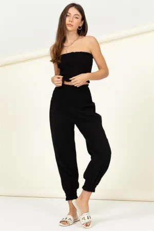 Let Love Smocked Top And Pants Set