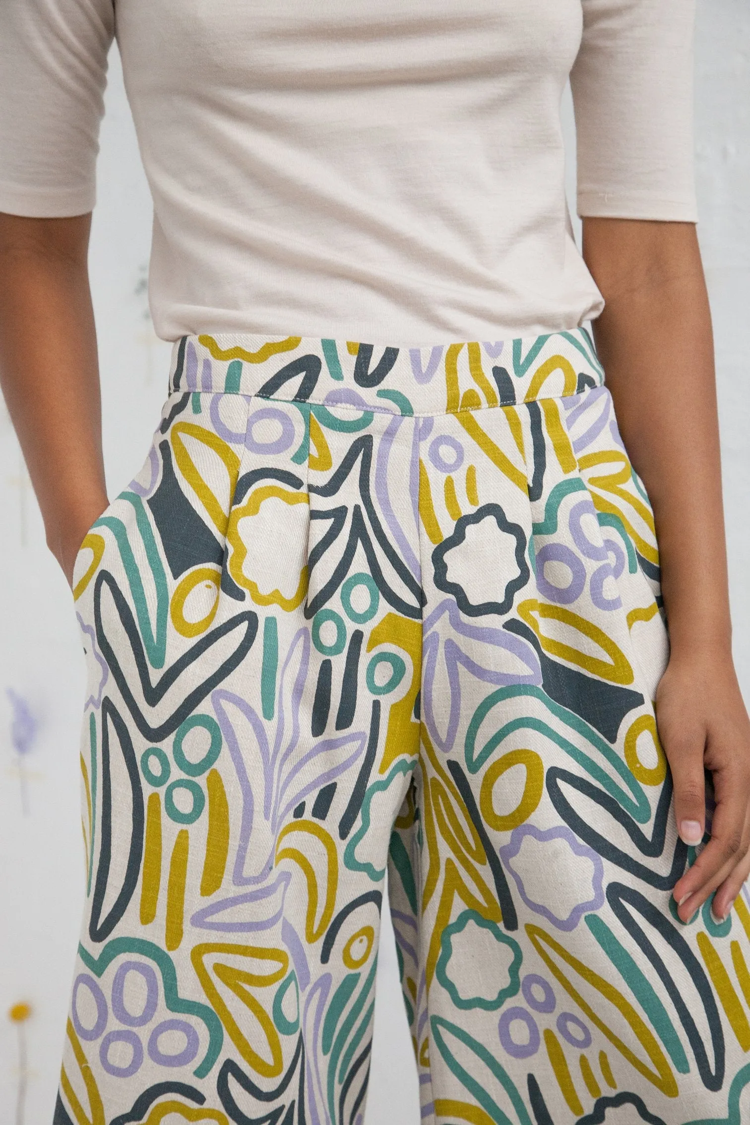 Lilac Culottes