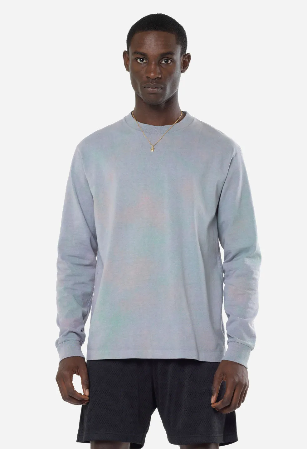LS University Tee / Cloud Dye