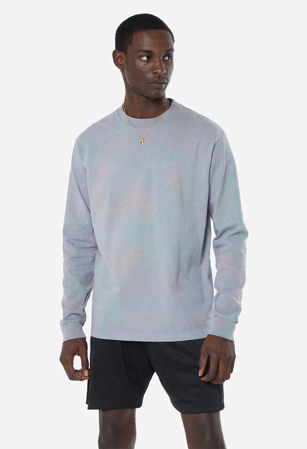 LS University Tee / Cloud Dye