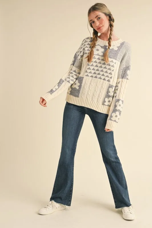 Patchwork Sweater