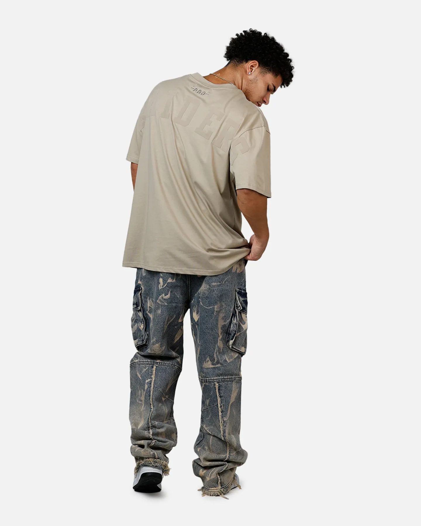 Pro Standard Las Vegas Raiders Wingspan T-Shirt Taupe