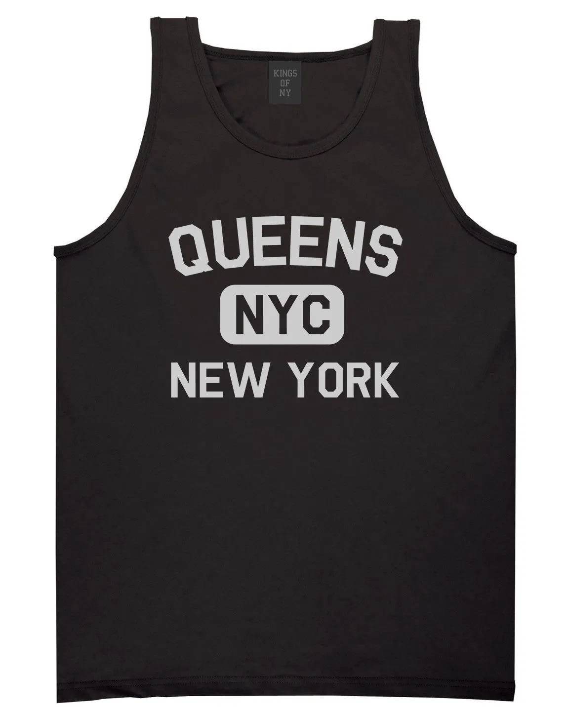 Queens Gym NYC New York Mens Tank Top T-Shirt