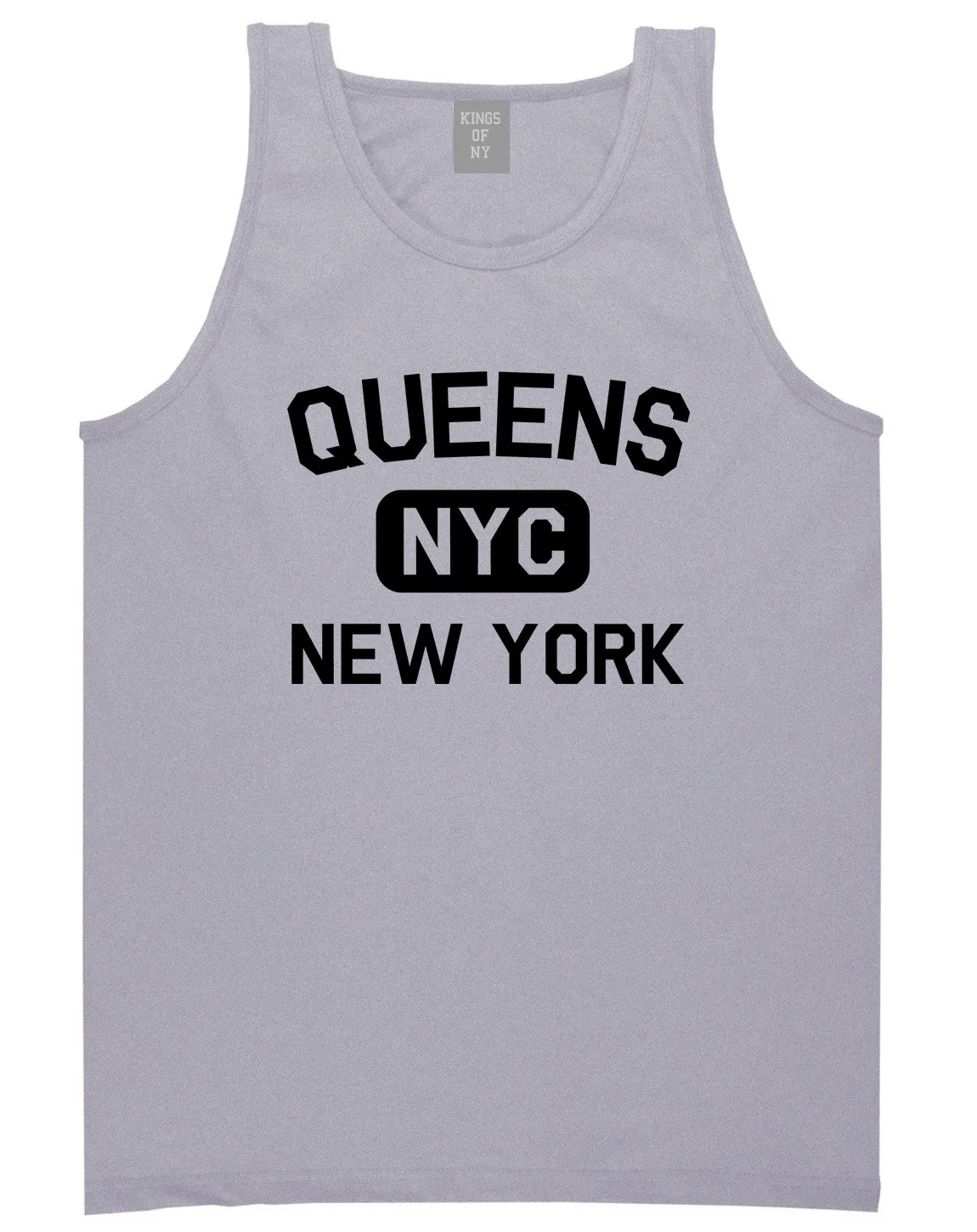 Queens Gym NYC New York Mens Tank Top T-Shirt