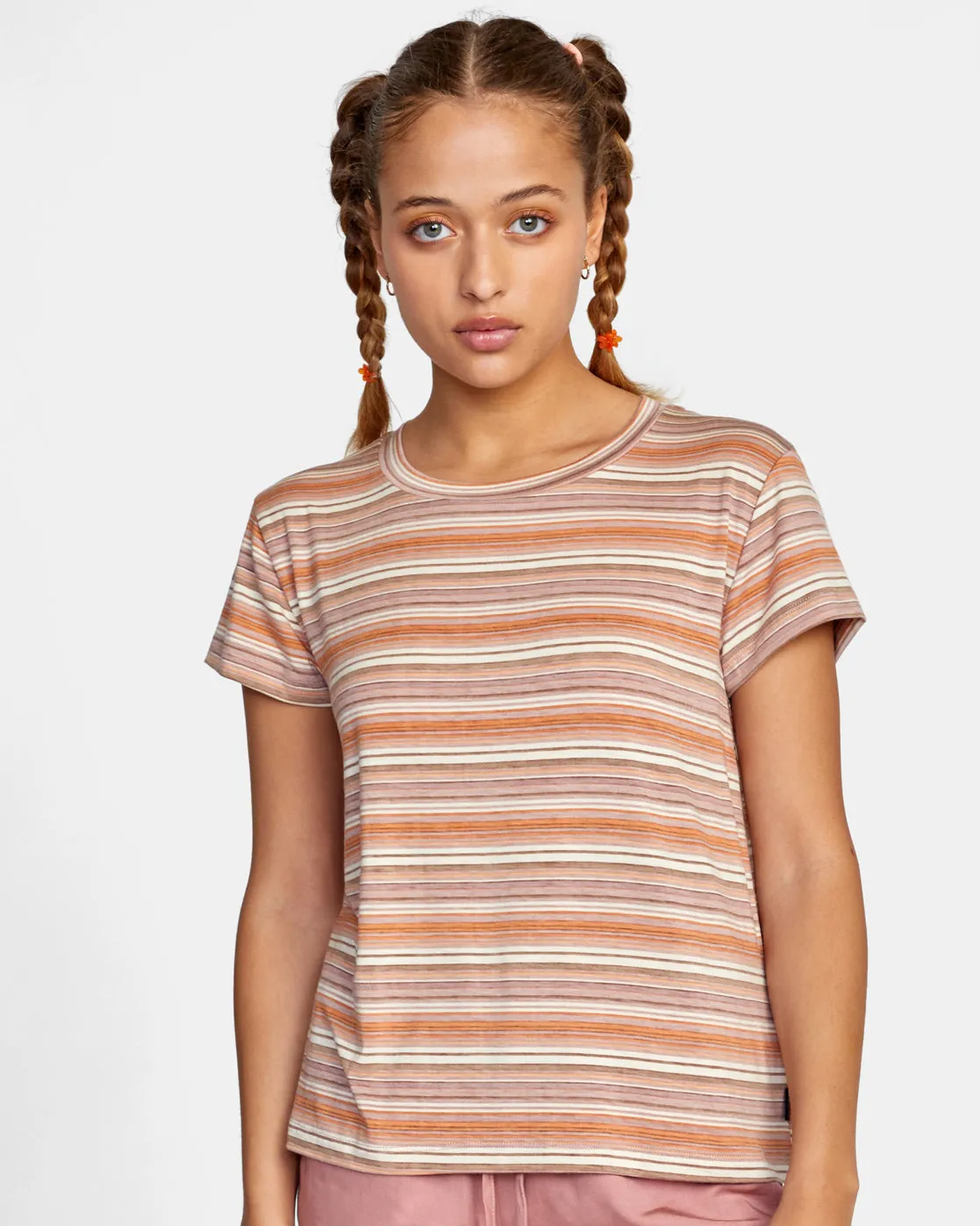 Recess 3 Crewneck Tee - Dusty Rose