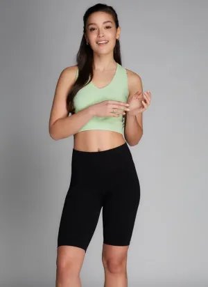 Rib High Waisted Bike Shorts by C'est Moi