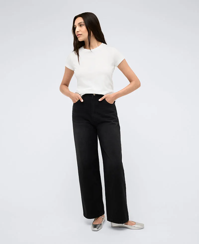 Short Sleeve Cotton Modal Tee