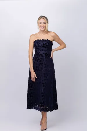Shoshanna Anessa Dress in Navy