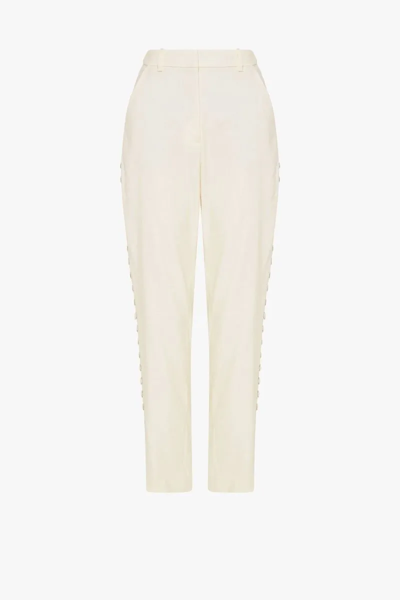 The Atlas Pant- Ivory