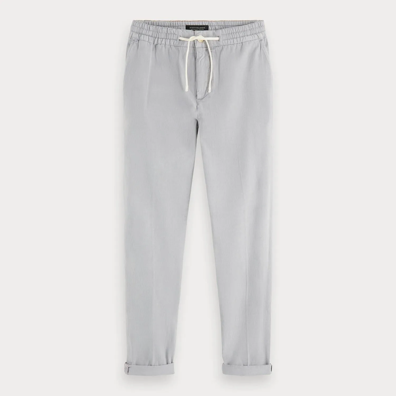 Warren Cotton-Linen Trousers (Grey)