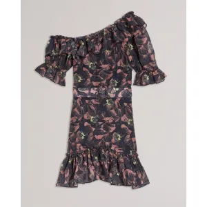 Women Wmd-Hazpin-Asymmetric Cold Shoulder - Navy