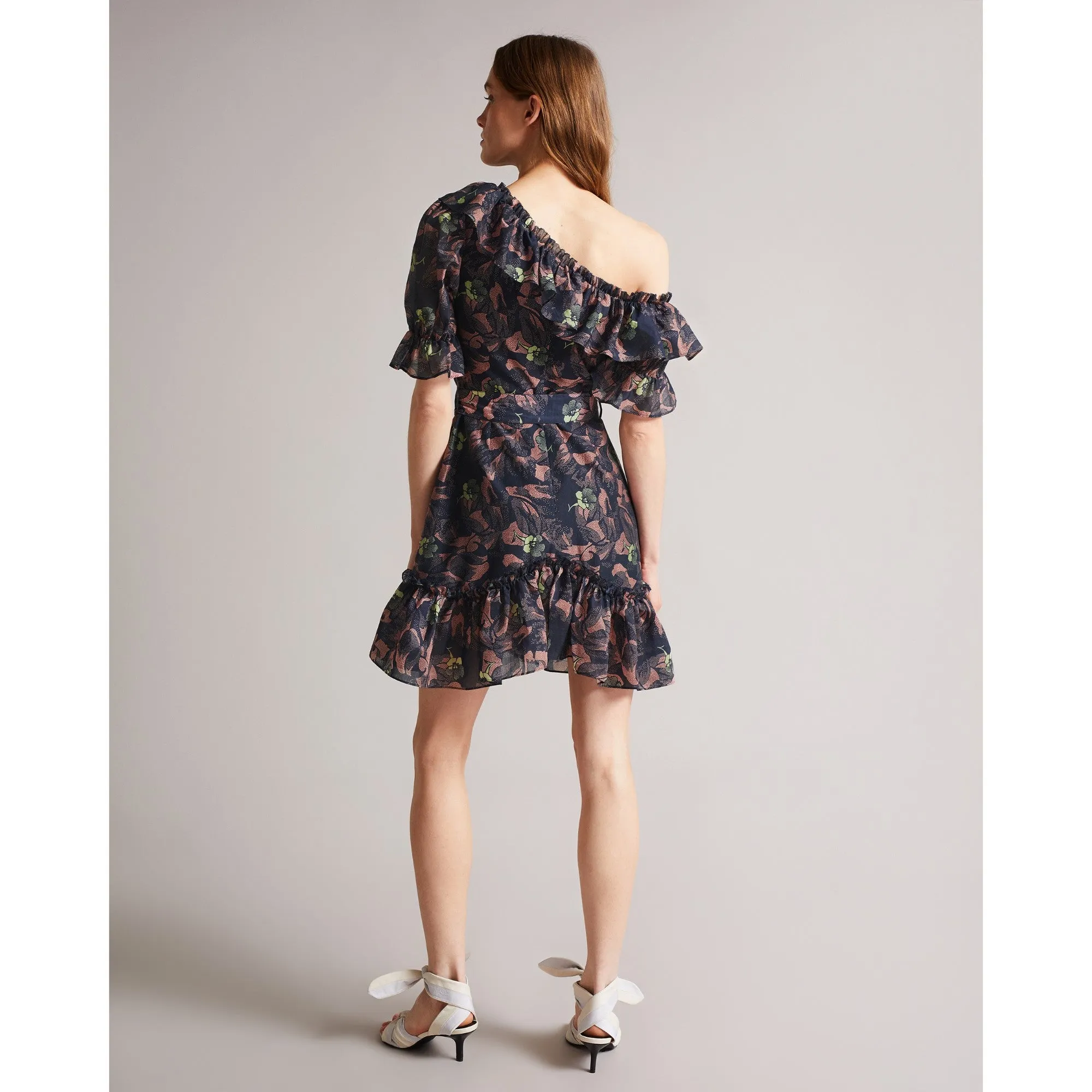 Women Wmd-Hazpin-Asymmetric Cold Shoulder - Navy