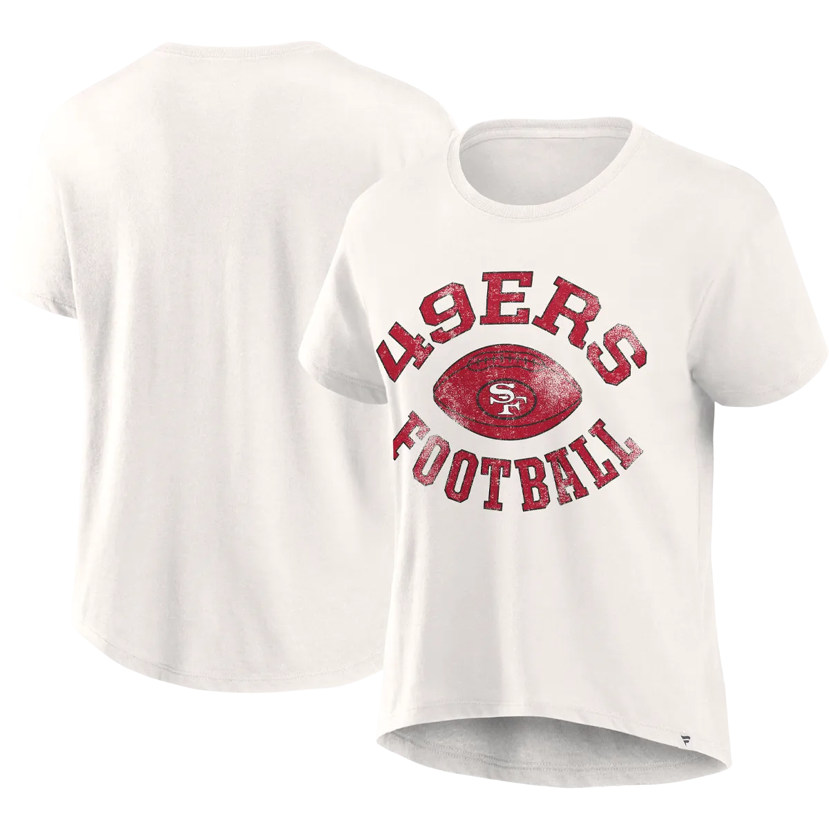 Women's 49ers Football Home Cotton Modal Short Sleeve