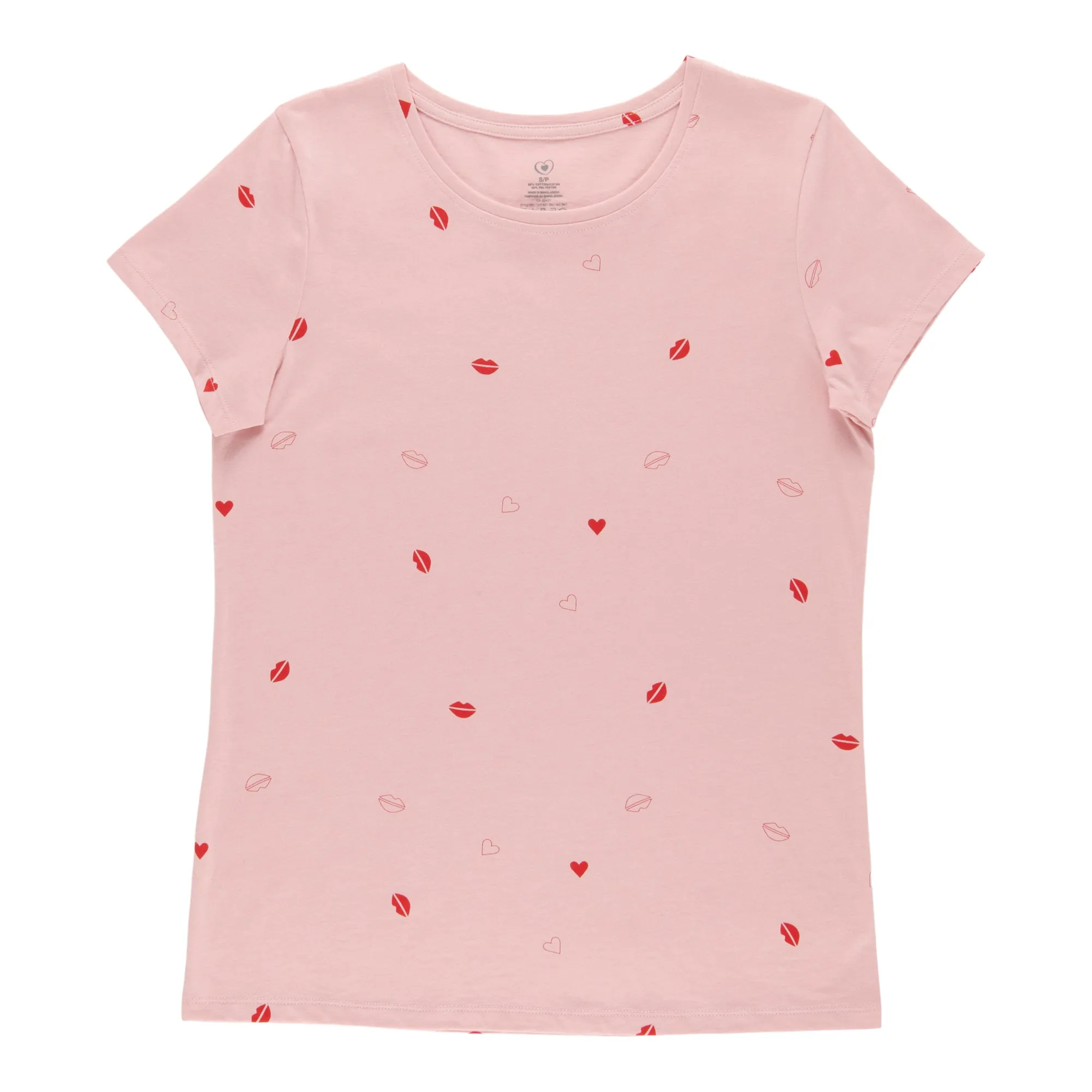 Women's Valentine's Crew Neck Tee