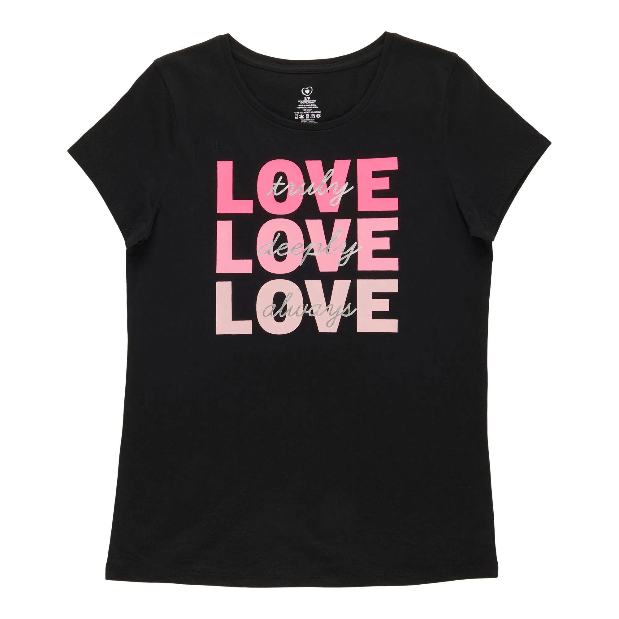 Women's Valentine's Crew Neck Tee