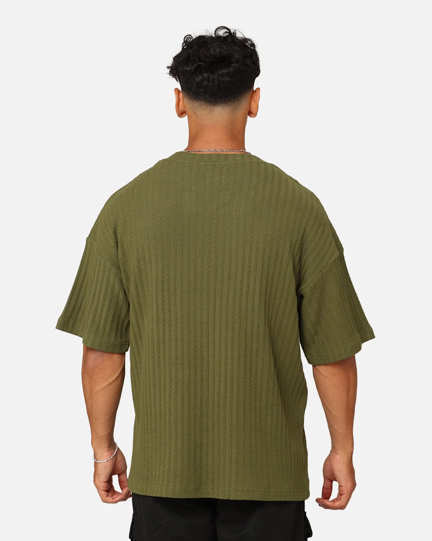 XXIII Karl Knit T-Shirt Military Green